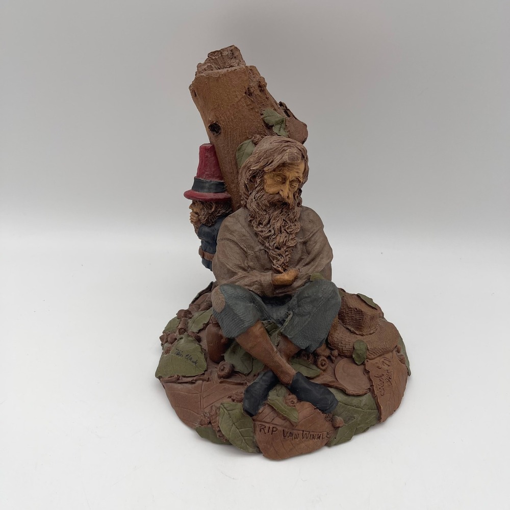 Thomas Clark Cairn Studio Rip Van Winkle Gnome Figurine 1986 Edition 71 with COA